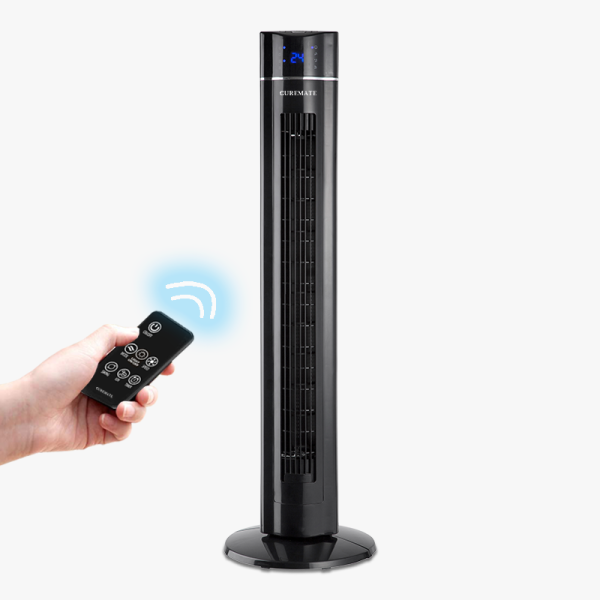 43″ Oscillating Tower Fan with air Purifier and Aroma Function